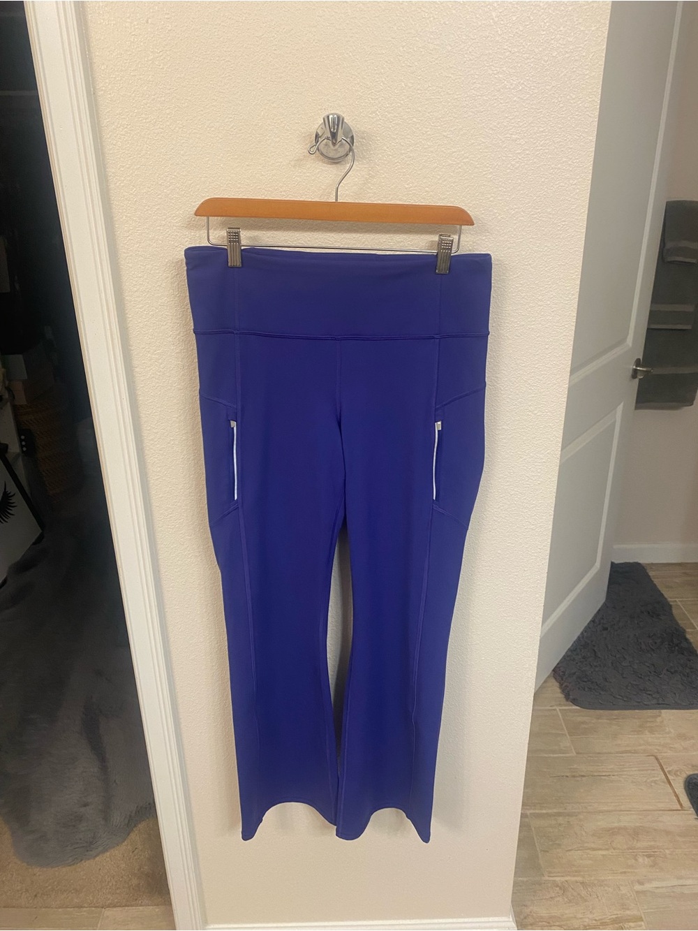 Athleta Purple Rainier Bootcut Active Pants